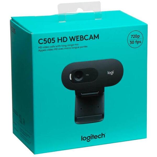 >Webcam Logitech c505 HD